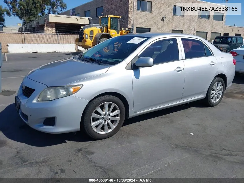 2010 Toyota Corolla Le VIN: 1NXBU4EE7AZ338168 Lot: 40539146