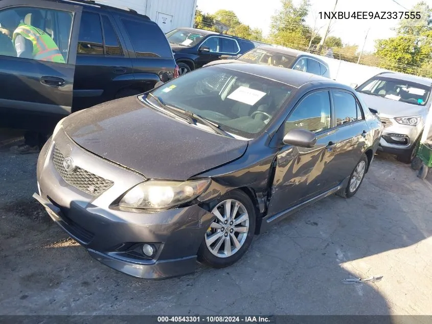 2010 Toyota Corolla S/Le/Xle VIN: 1NXBU4EE9AZ337555 Lot: 40543301