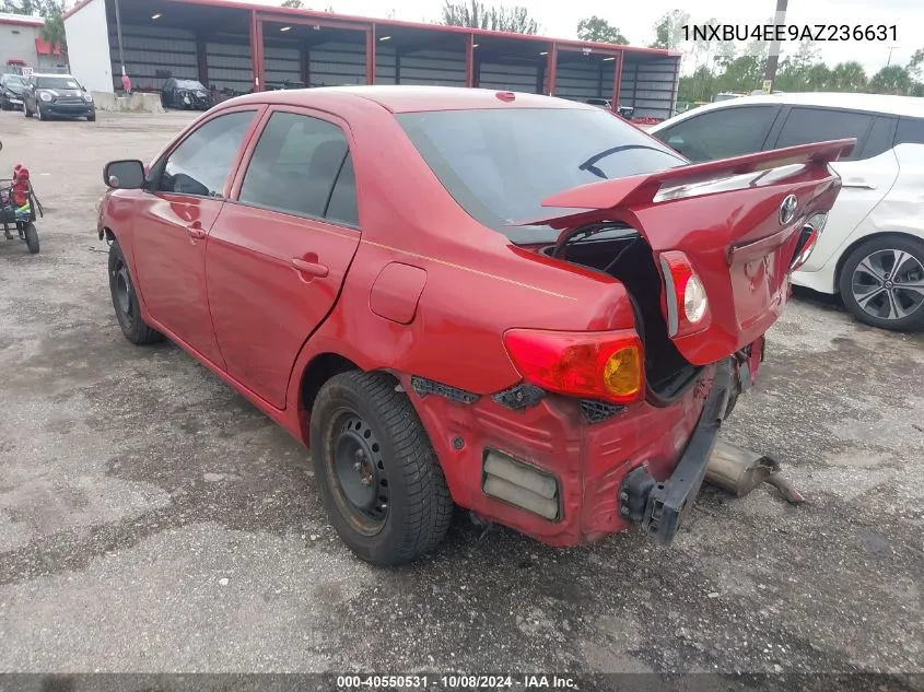 2010 Toyota Corolla Le VIN: 1NXBU4EE9AZ236631 Lot: 40550531