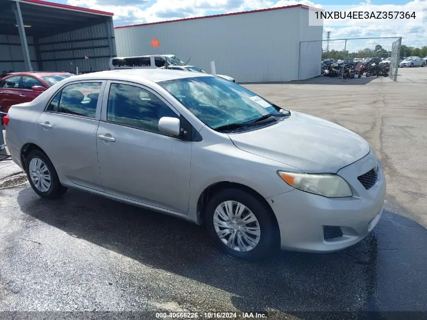 2010 Toyota Corolla Le VIN: 1NXBU4EE3AZ357364 Lot: 40566226