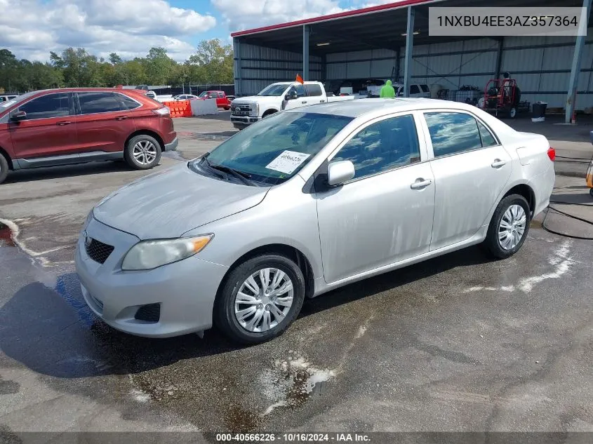 2010 Toyota Corolla Le VIN: 1NXBU4EE3AZ357364 Lot: 40566226