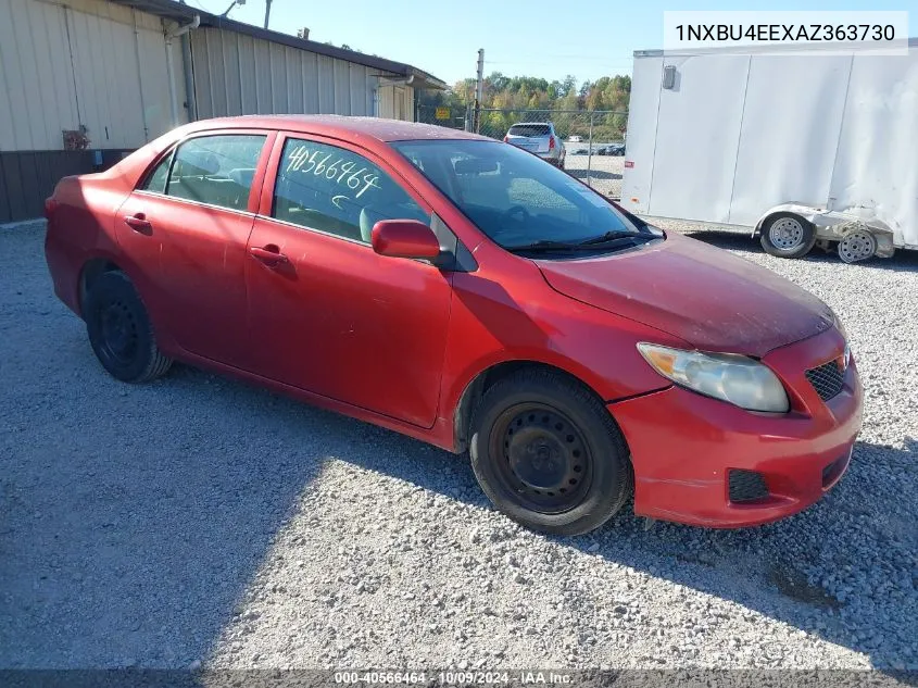 2010 Toyota Corolla Le VIN: 1NXBU4EEXAZ363730 Lot: 40566464