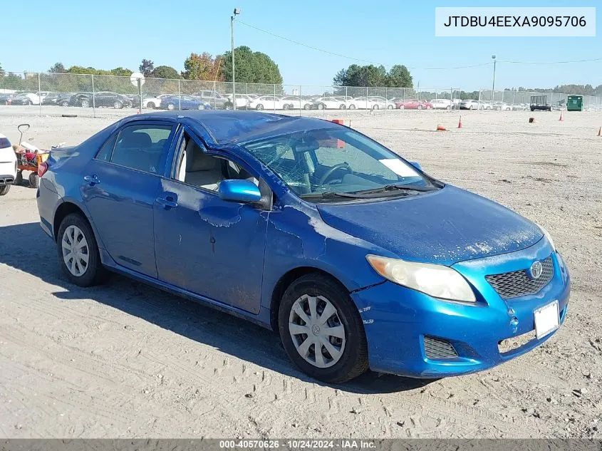 2010 Toyota Corolla Le VIN: JTDBU4EEXA9095706 Lot: 40570626