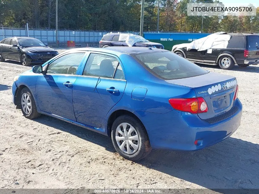 2010 Toyota Corolla Le VIN: JTDBU4EEXA9095706 Lot: 40570626