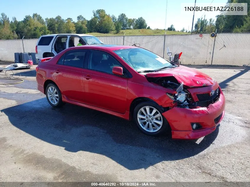 2010 Toyota Corolla S VIN: 1NXBU4EE1AZ226188 Lot: 40640292