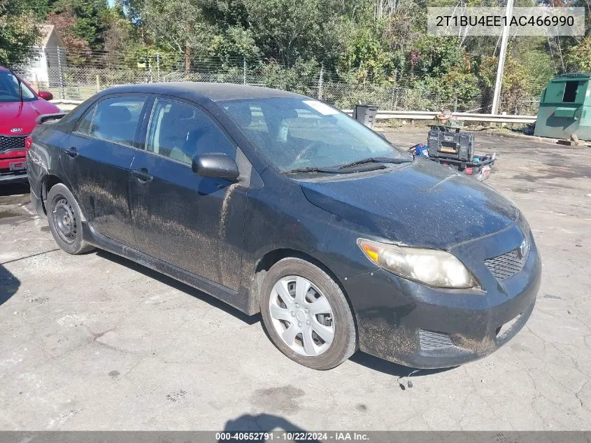 2010 Toyota Corolla S VIN: 2T1BU4EE1AC466990 Lot: 40652791