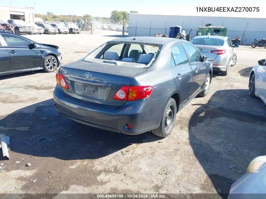 1NXBU4EEXAZ270075 2010 Toyota Corolla