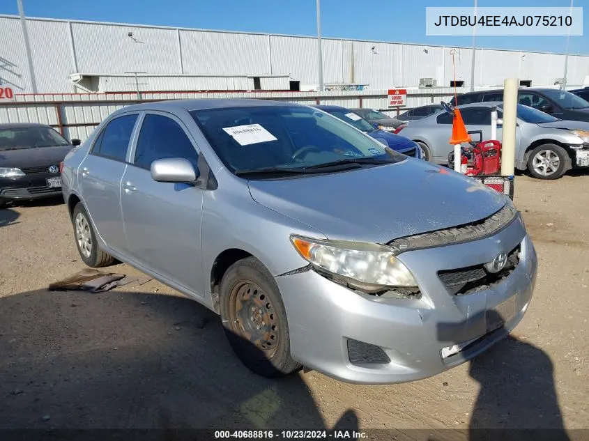 2010 Toyota Corolla Le VIN: JTDBU4EE4AJ075210 Lot: 40688816