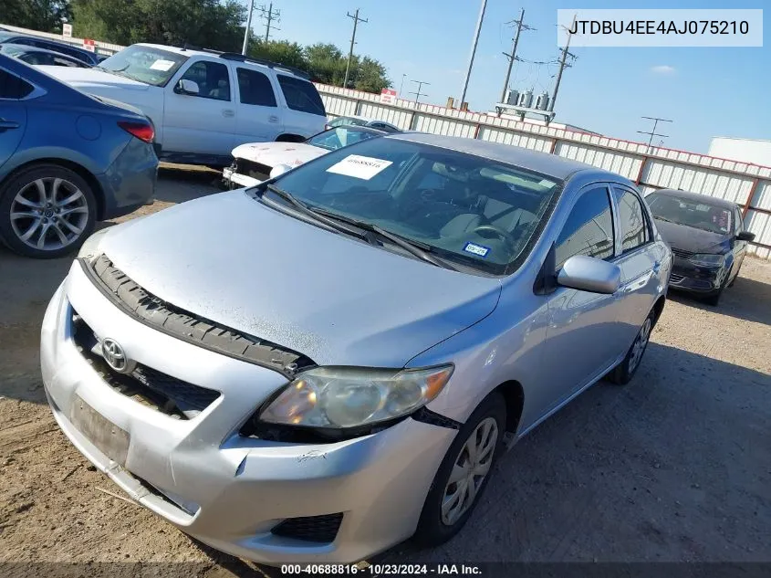 2010 Toyota Corolla Le VIN: JTDBU4EE4AJ075210 Lot: 40688816