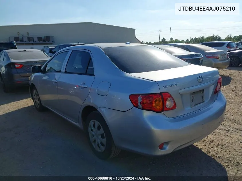 2010 Toyota Corolla Le VIN: JTDBU4EE4AJ075210 Lot: 40688816