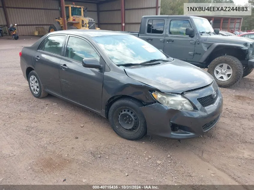 2010 Toyota Corolla Le VIN: 1NXBU4EEXAZ244883 Lot: 40715435