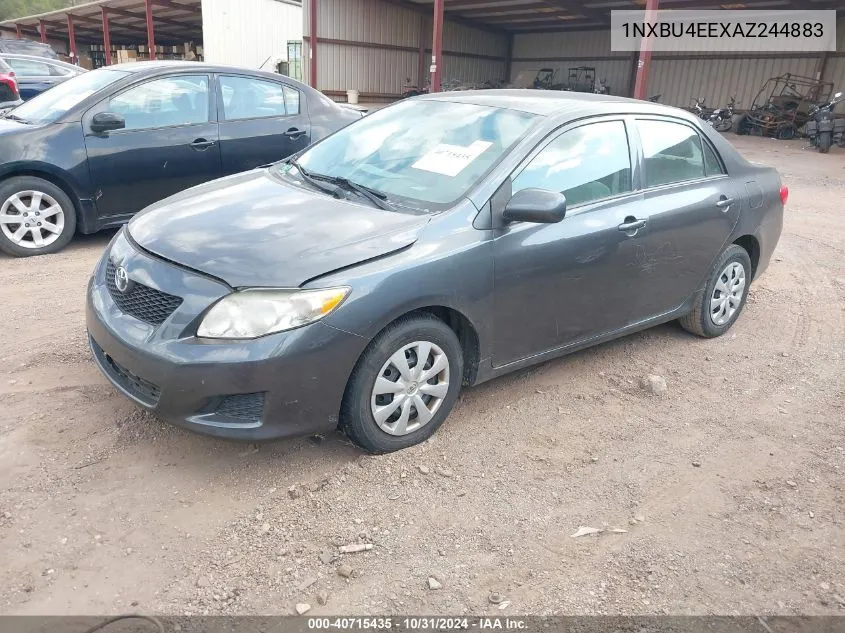 1NXBU4EEXAZ244883 2010 Toyota Corolla Le