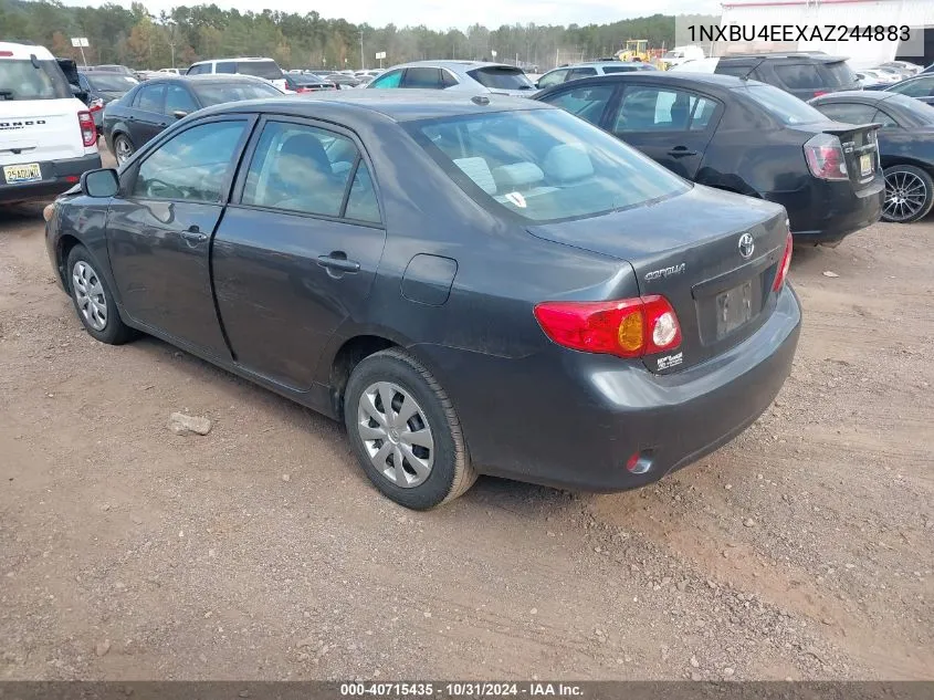 2010 Toyota Corolla Le VIN: 1NXBU4EEXAZ244883 Lot: 40715435