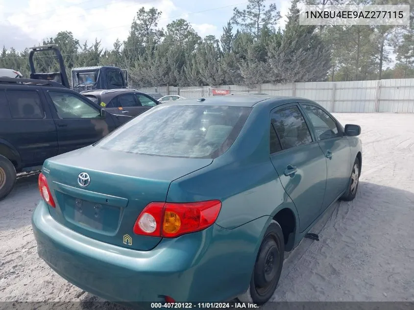 2010 Toyota Corolla Le VIN: 1NXBU4EE9AZ277115 Lot: 40720122