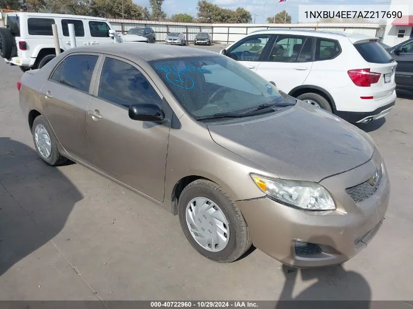 1NXBU4EE7AZ217690 2010 Toyota Corolla