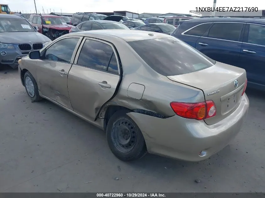 1NXBU4EE7AZ217690 2010 Toyota Corolla