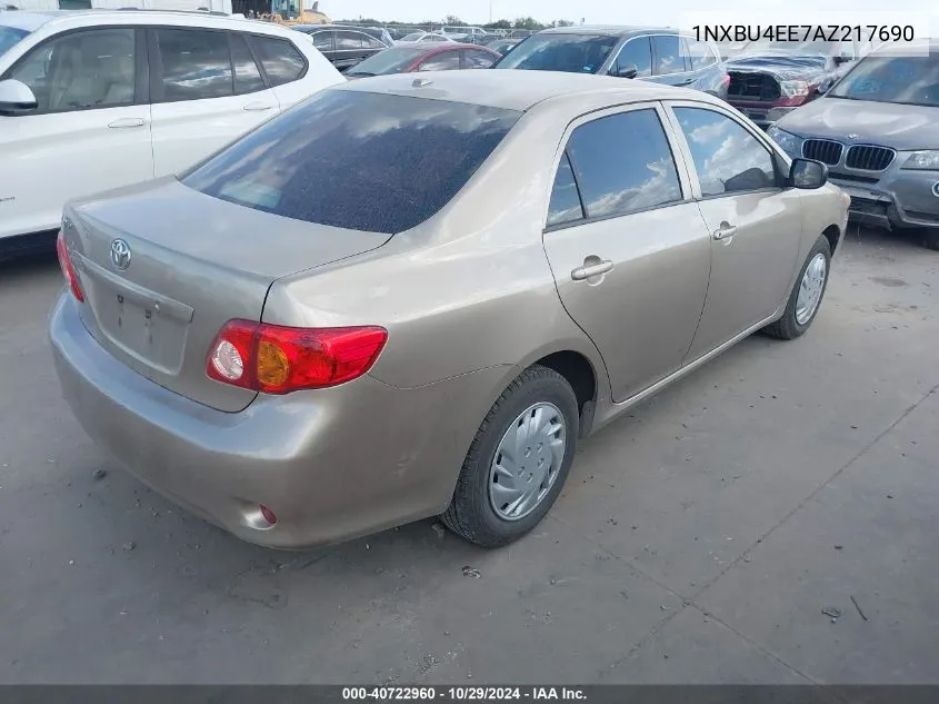 1NXBU4EE7AZ217690 2010 Toyota Corolla