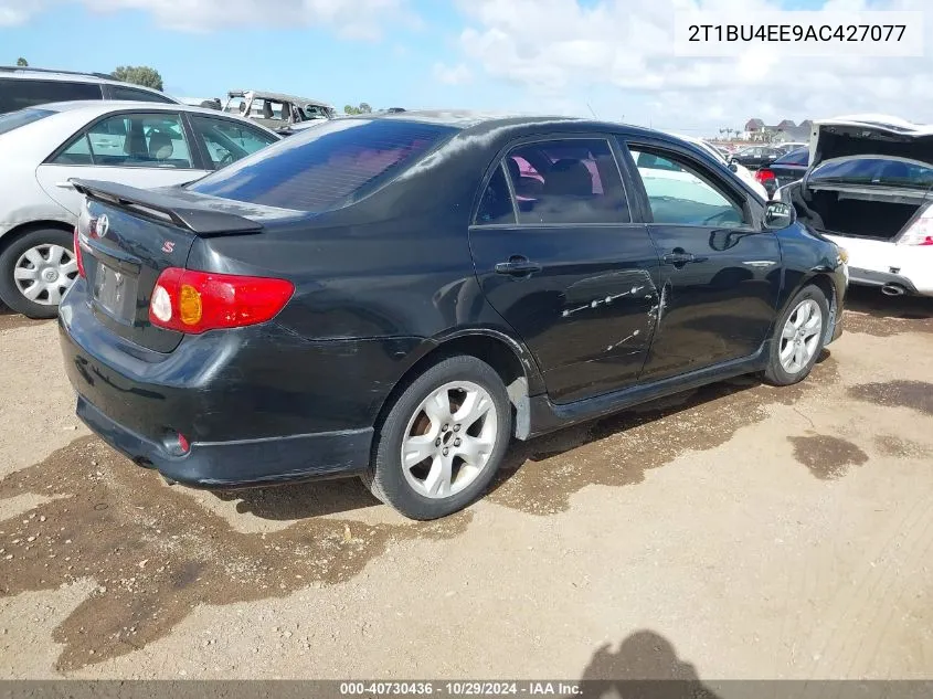 2010 Toyota Corolla S VIN: 2T1BU4EE9AC427077 Lot: 40730436