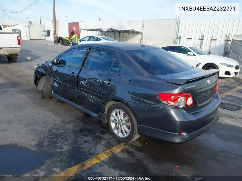 2010 Toyota Corolla S VIN: 1NXBU4EE5AZ232771 Lot: 40732117