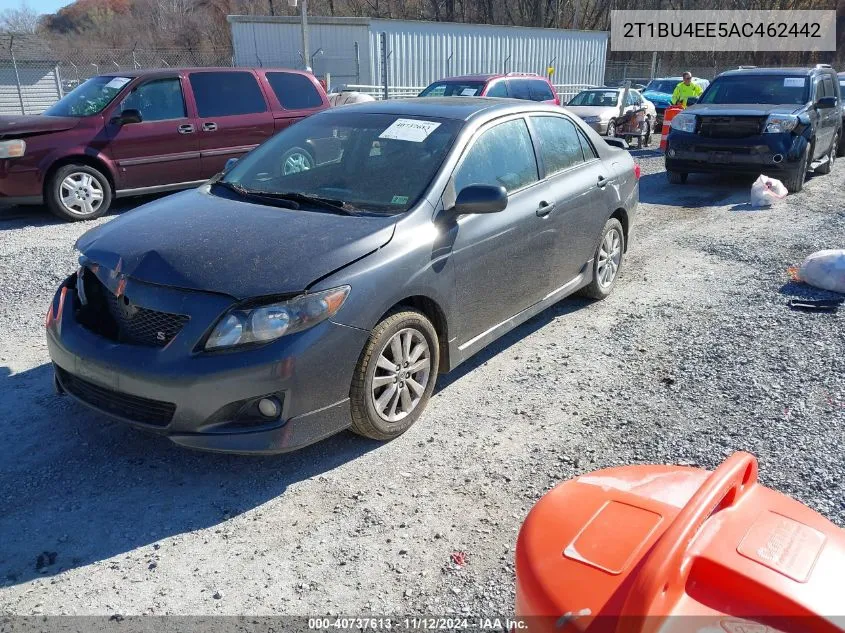 2010 Toyota Corolla S VIN: 2T1BU4EE5AC462442 Lot: 40737613