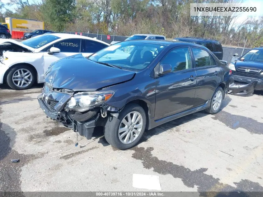 2010 Toyota Corolla S VIN: 1NXBU4EEXAZ255690 Lot: 40739716