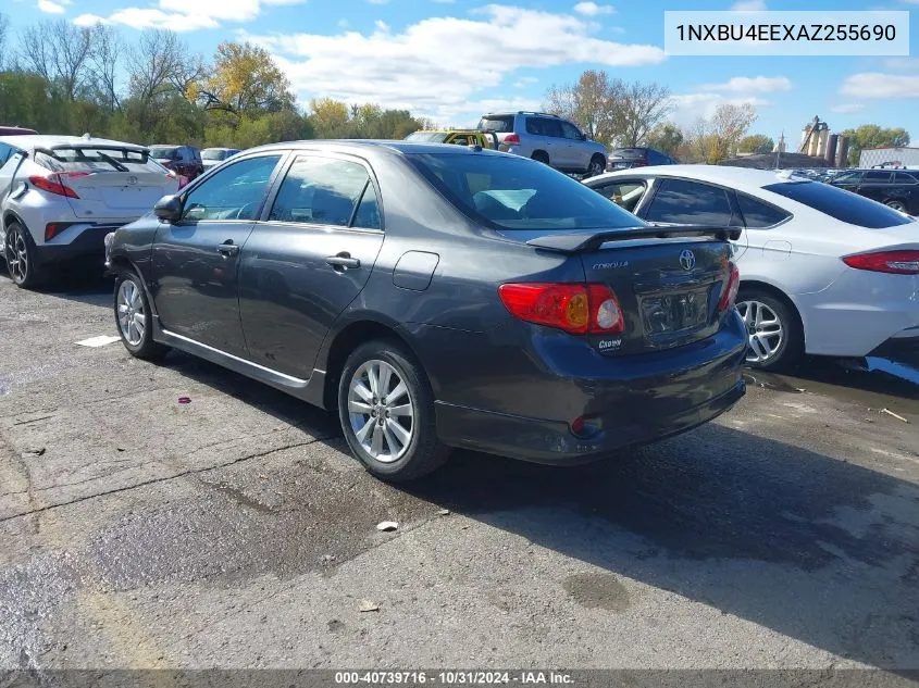 2010 Toyota Corolla S VIN: 1NXBU4EEXAZ255690 Lot: 40739716