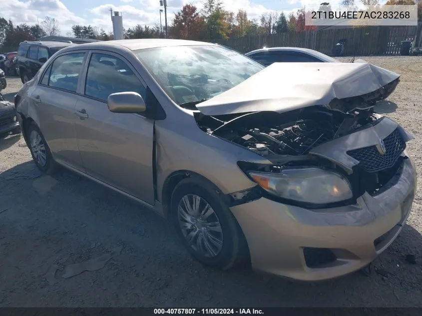 2010 Toyota Corolla Le VIN: 2T1BU4EE7AC283268 Lot: 40757807