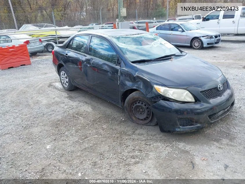 2010 Toyota Corolla VIN: 1NXBU4EE3AZ209473 Lot: 40765510