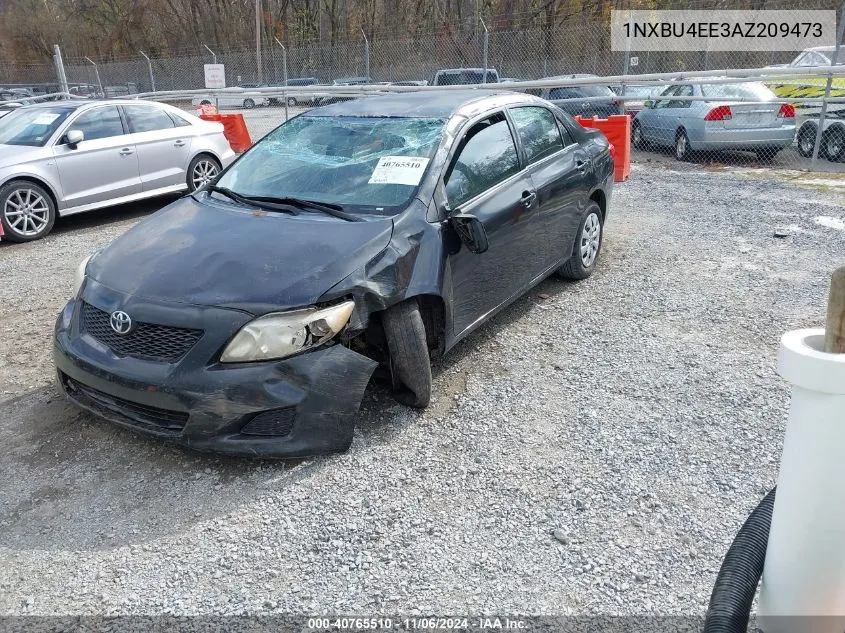 2010 Toyota Corolla VIN: 1NXBU4EE3AZ209473 Lot: 40765510