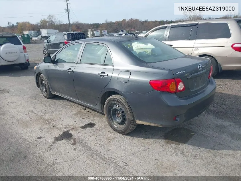 2010 Toyota Corolla Le VIN: 1NXBU4EE6AZ319000 Lot: 40766995