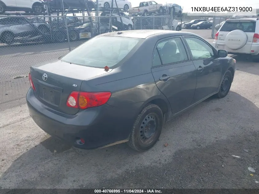 2010 Toyota Corolla Le VIN: 1NXBU4EE6AZ319000 Lot: 40766995