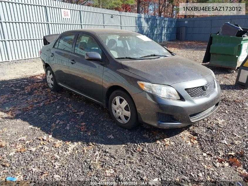 2010 Toyota Corolla Le VIN: 1NXBU4EE5AZ173012 Lot: 40769350