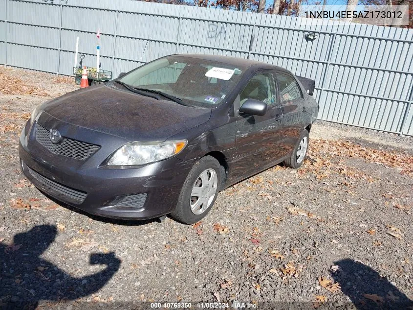 2010 Toyota Corolla Le VIN: 1NXBU4EE5AZ173012 Lot: 40769350