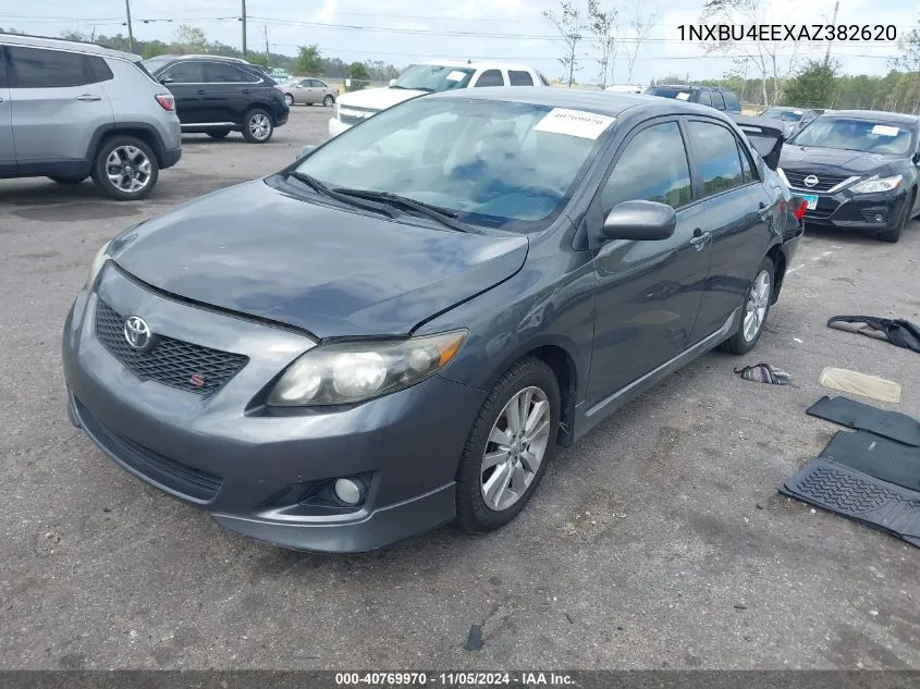 2010 Toyota Corolla S VIN: 1NXBU4EEXAZ382620 Lot: 40769970