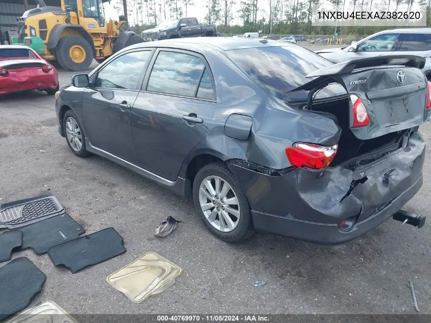 2010 Toyota Corolla S VIN: 1NXBU4EEXAZ382620 Lot: 40769970