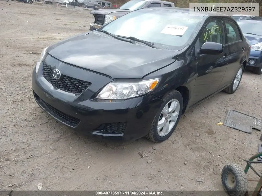 2010 Toyota Corolla Le VIN: 1NXBU4EE7AZ329597 Lot: 40770597