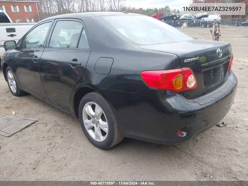 2010 Toyota Corolla Le VIN: 1NXBU4EE7AZ329597 Lot: 40770597