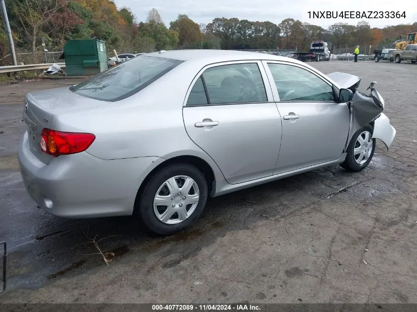 2010 Toyota Corolla Le VIN: 1NXBU4EE8AZ233364 Lot: 40772089