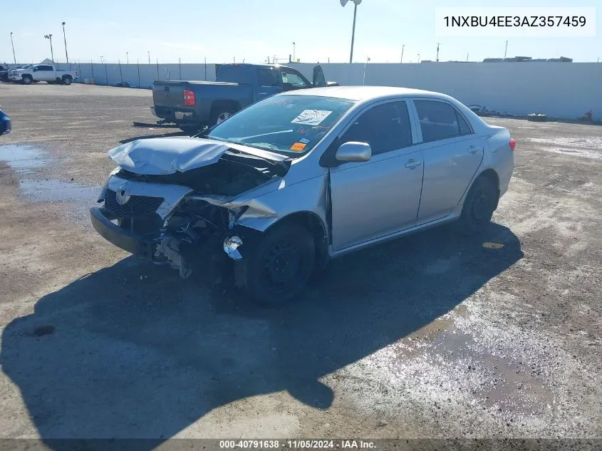 2010 Toyota Corolla Le VIN: 1NXBU4EE3AZ357459 Lot: 40791638