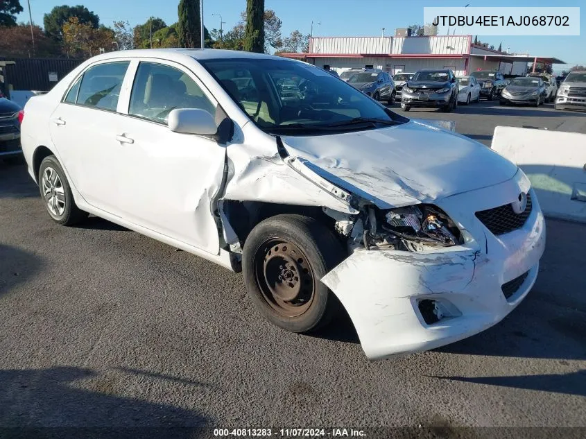 2010 Toyota Corolla Le VIN: JTDBU4EE1AJ068702 Lot: 40813283