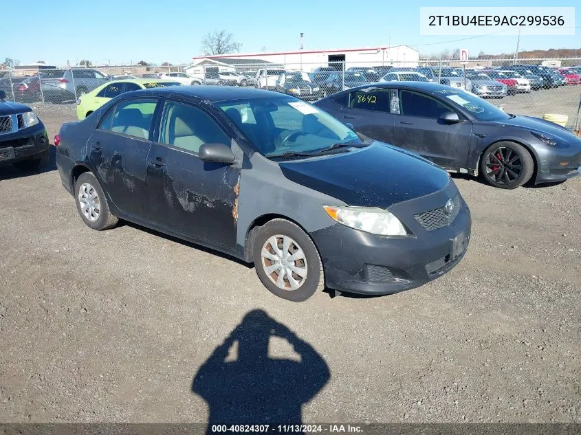 2010 Toyota Corolla Le VIN: 2T1BU4EE9AC299536 Lot: 40824307