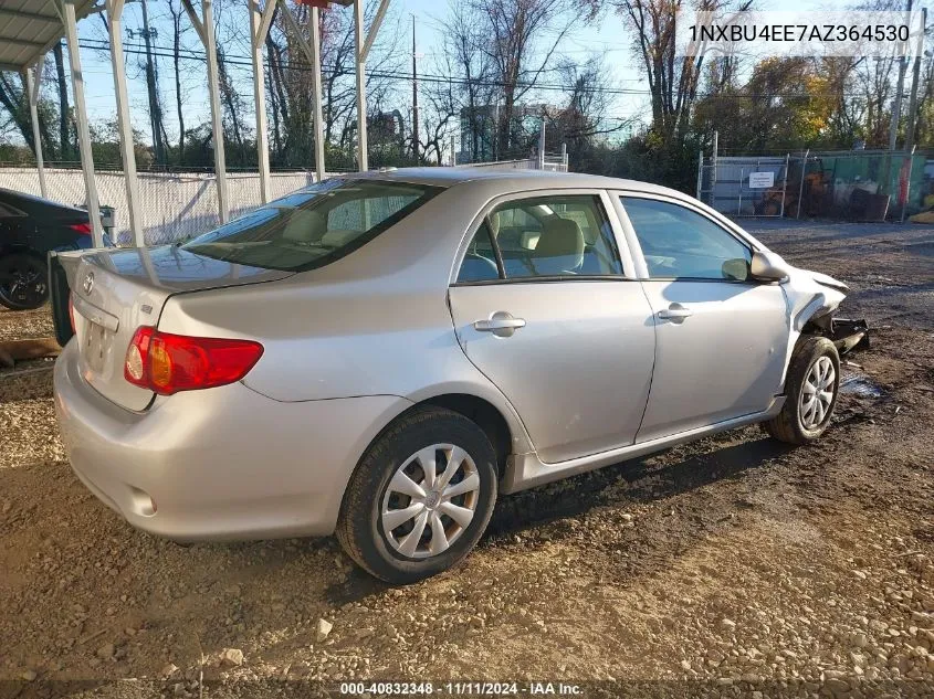 2010 Toyota Corolla Le VIN: 1NXBU4EE7AZ364530 Lot: 40832348