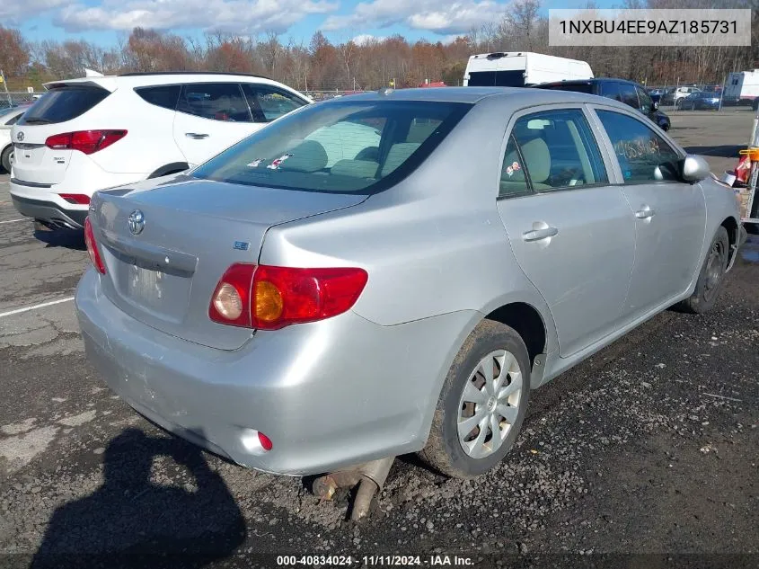 2010 Toyota Corolla Le VIN: 1NXBU4EE9AZ185731 Lot: 40834024