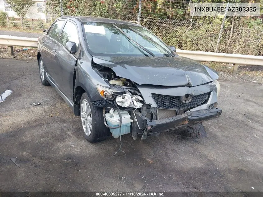 2010 Toyota Corolla S VIN: 1NXBU4EE1AZ303335 Lot: 40895277