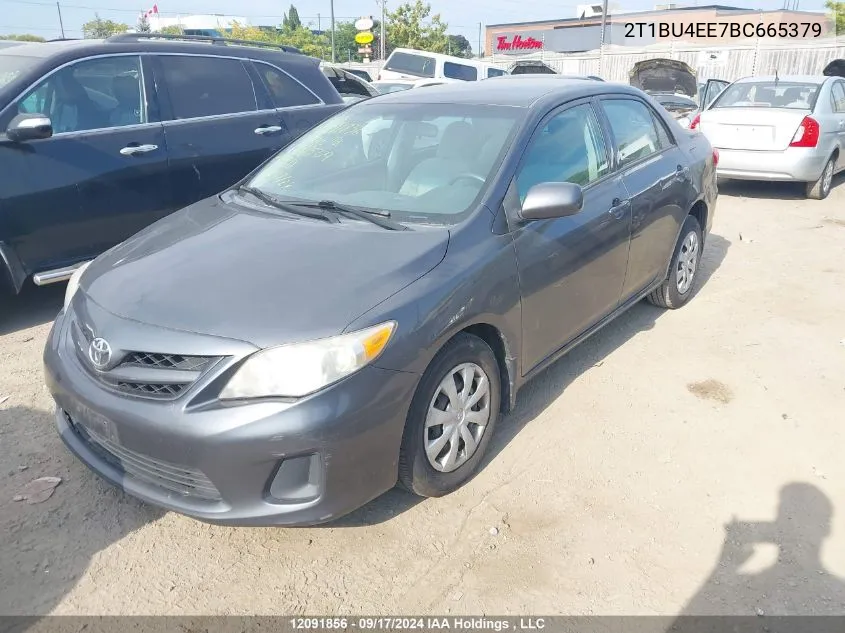 2011 Toyota Corolla S/Le VIN: 2T1BU4EE7BC665379 Lot: 12091856