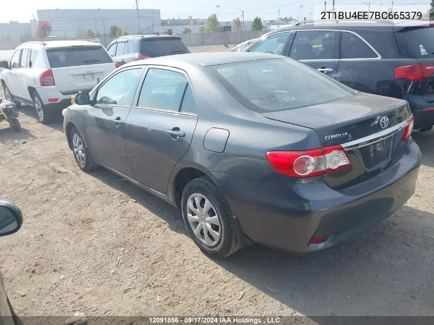 2011 Toyota Corolla S/Le VIN: 2T1BU4EE7BC665379 Lot: 12091856