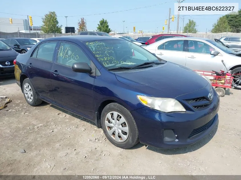 2T1BU4EE4BC622327 2011 Toyota Corolla S/Le