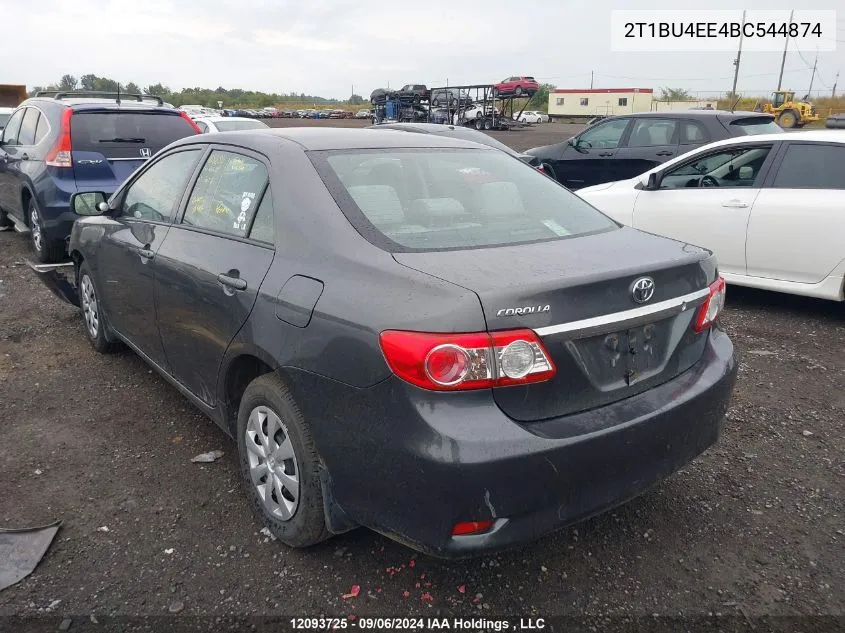 2T1BU4EE4BC544874 2011 Toyota Corolla S/Le