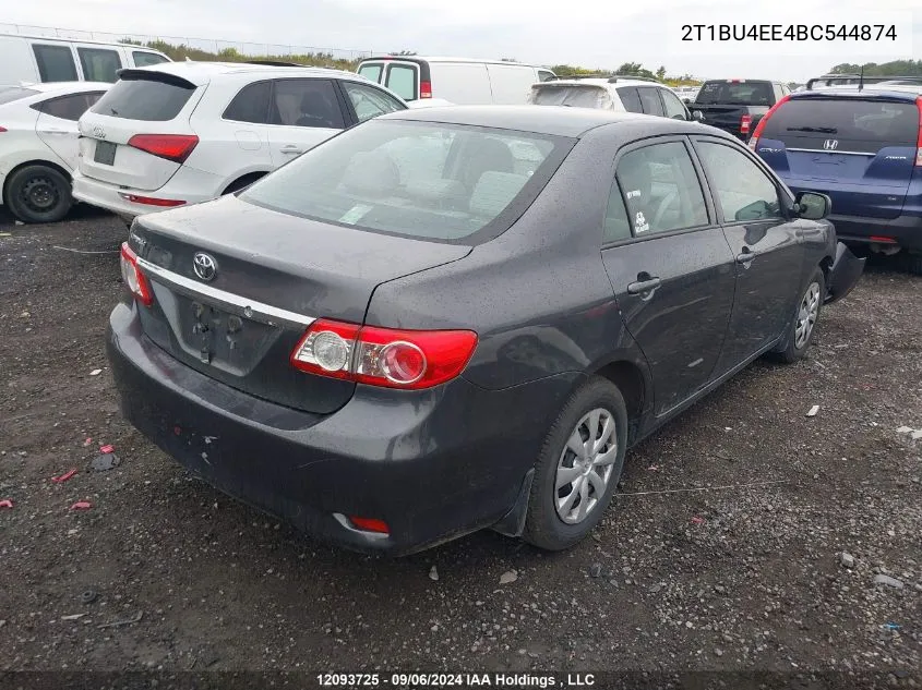 2T1BU4EE4BC544874 2011 Toyota Corolla S/Le