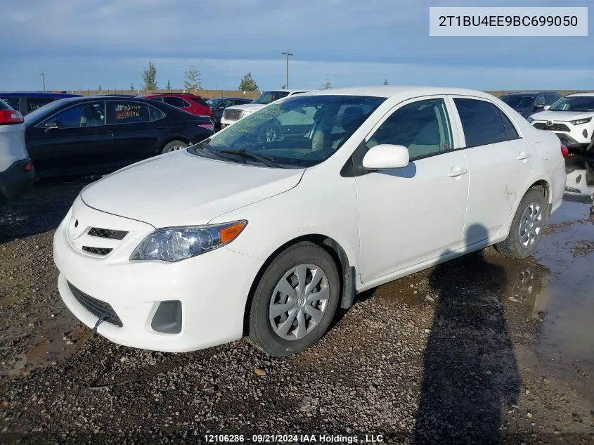 2T1BU4EE9BC699050 2011 Toyota Corolla S/Le